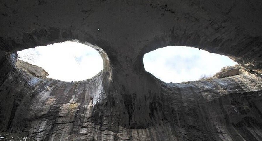 Prohodna Cave (Eyes of God), Karlukovo, Lovech Province, Bulgaria